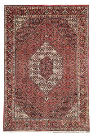 Perzisch tapijt - Bijar - 293 x 203 cm - licht rood