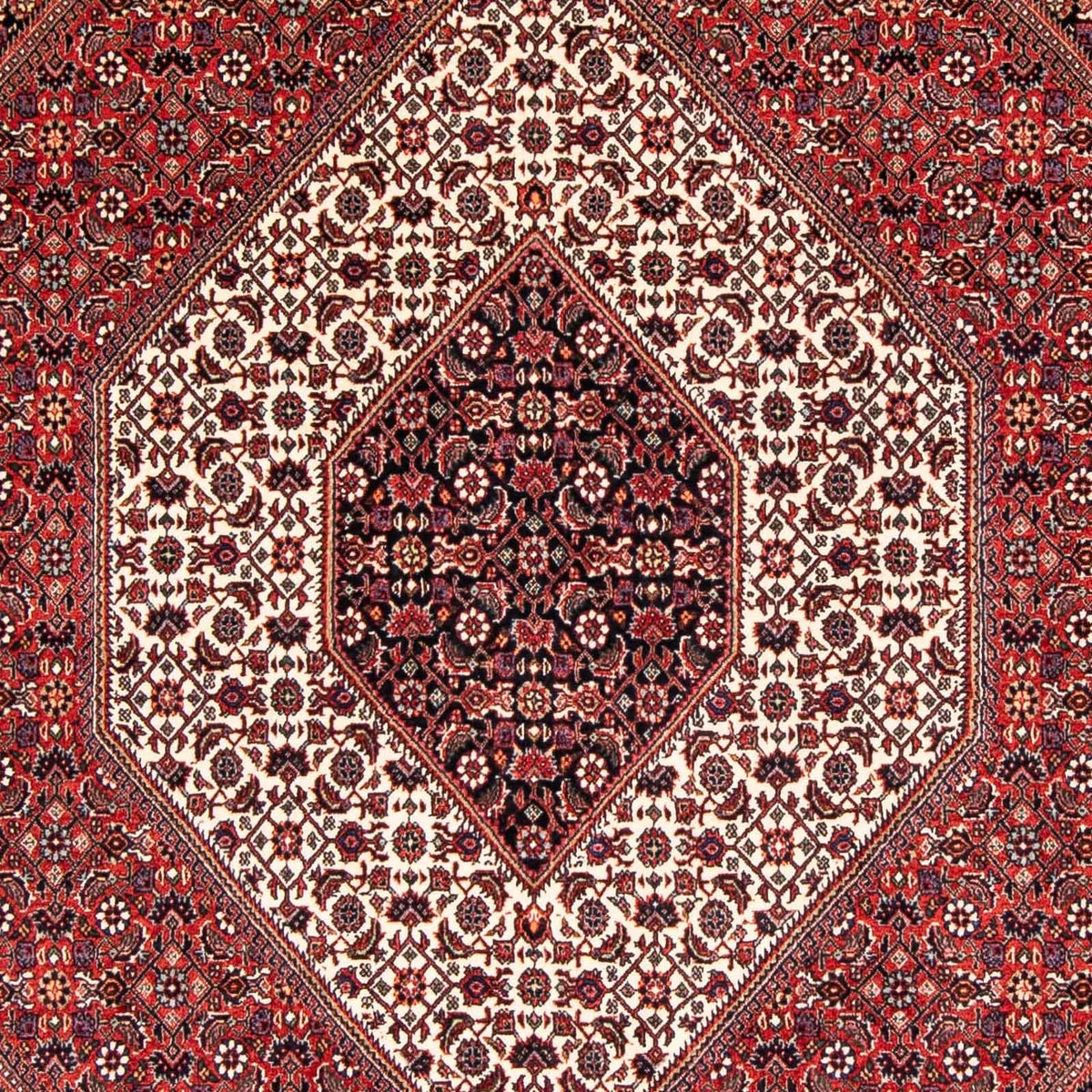 Perzisch tapijt - Bijar - 236 x 169 cm - donkerrood