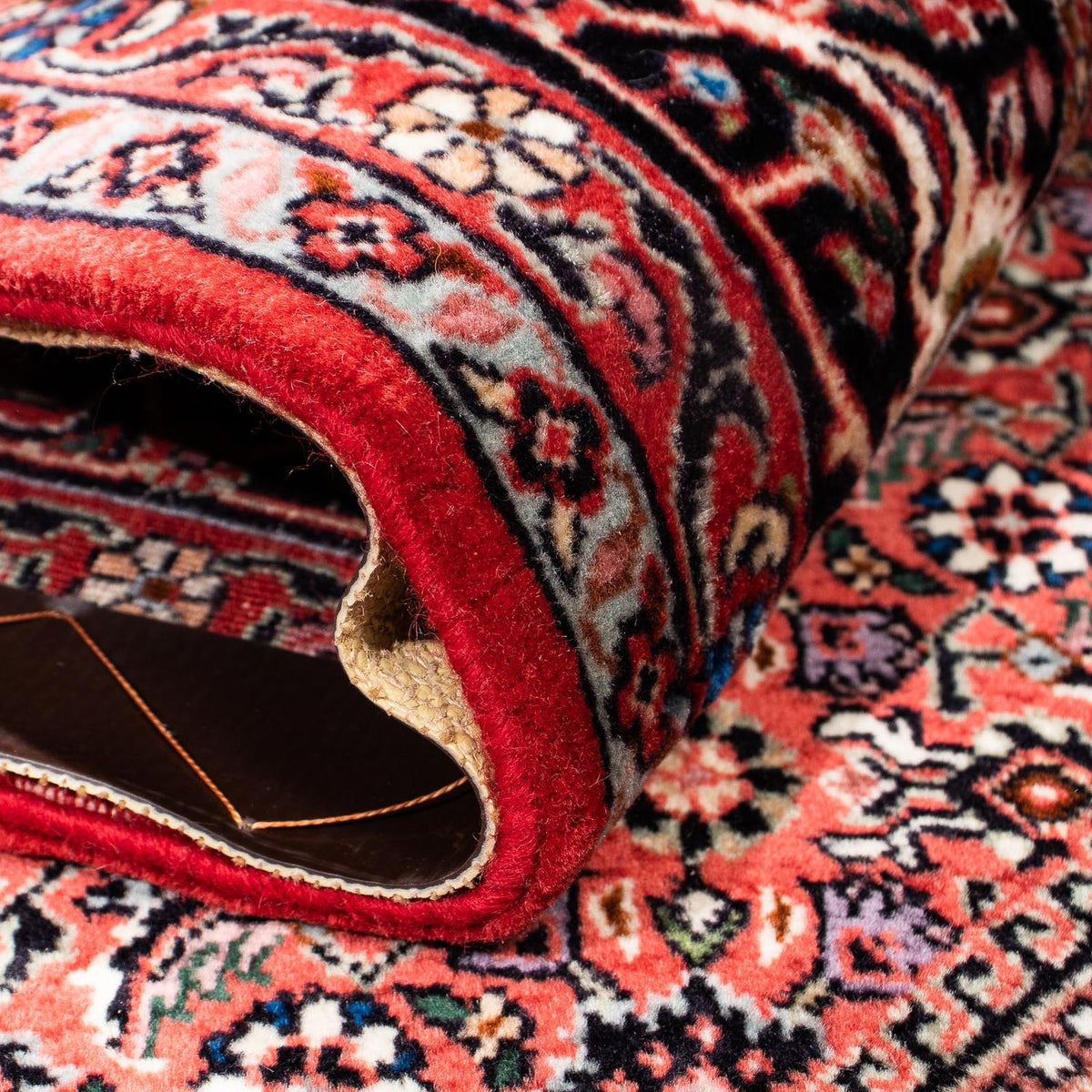 Perzisch tapijt - Bijar - 236 x 169 cm - donkerrood