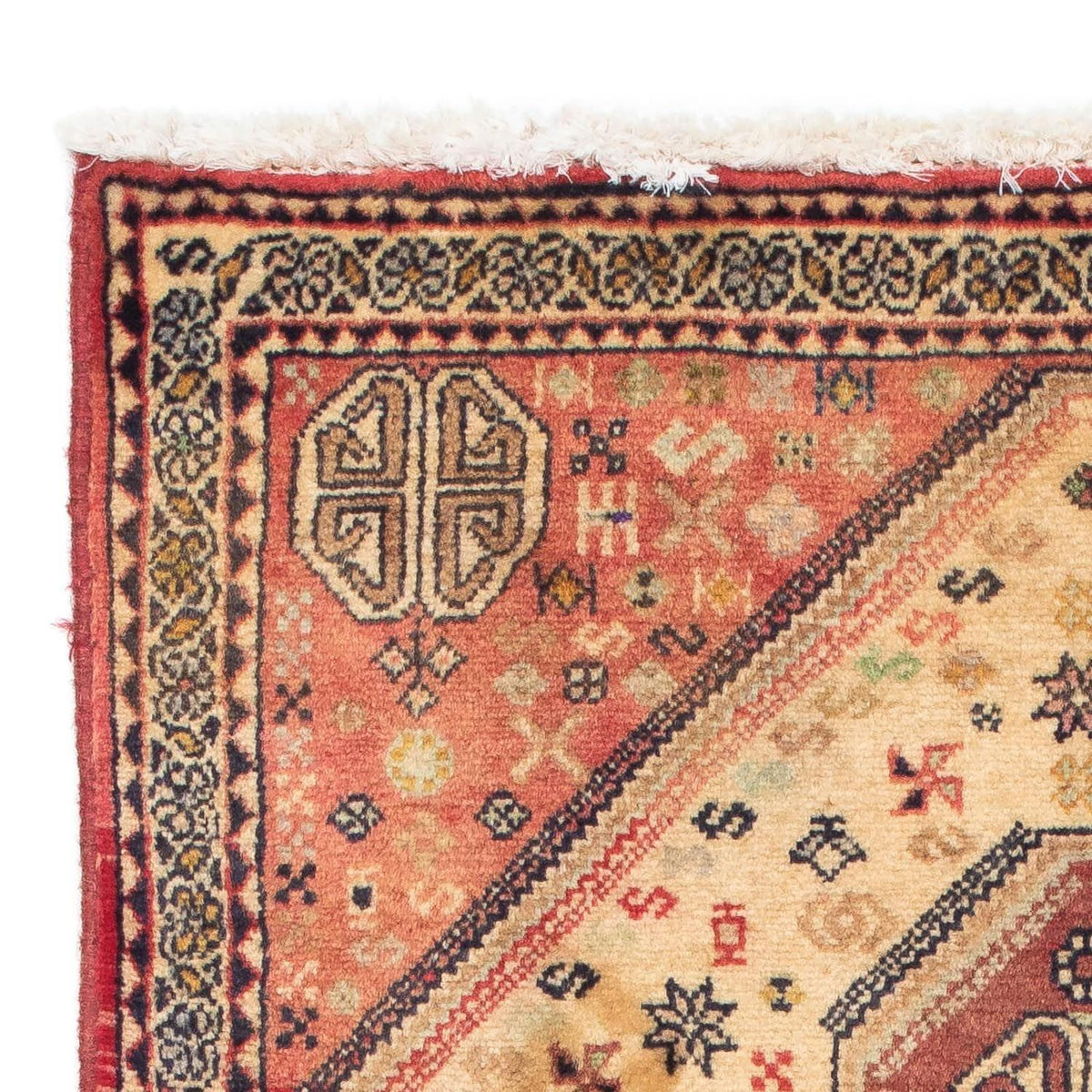 Perzisch Tapijt - Nomadisch - 122 x 73 cm - licht rood