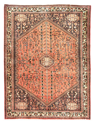 Perzisch Tapijt - Nomadisch - 191 x 149 cm - rood