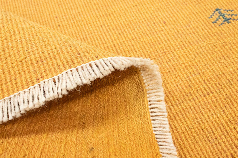 Gabbeh tapijt - Perzisch - 123 x 78 cm - goud