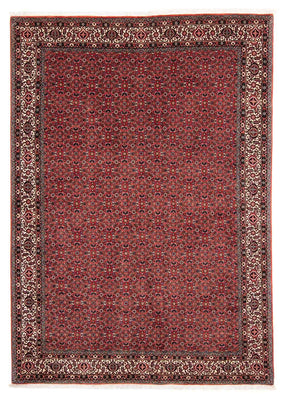 Perzisch tapijt - Bijar - 243 x 173 cm - donkerrood