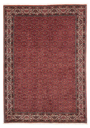 Perzisch tapijt - Bijar - 243 x 173 cm - donkerrood