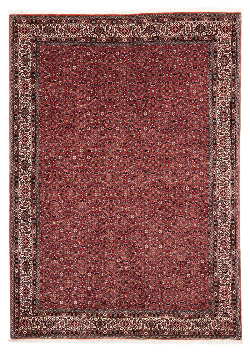 Perzisch tapijt - Bijar - 243 x 173 cm - donkerrood