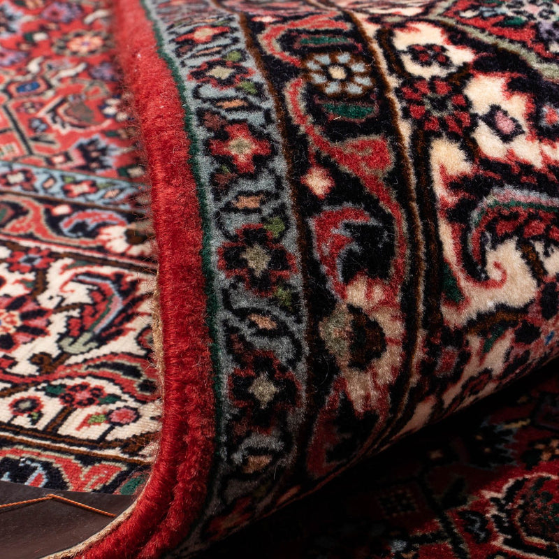 Perzisch tapijt - Bijar - 243 x 173 cm - donkerrood