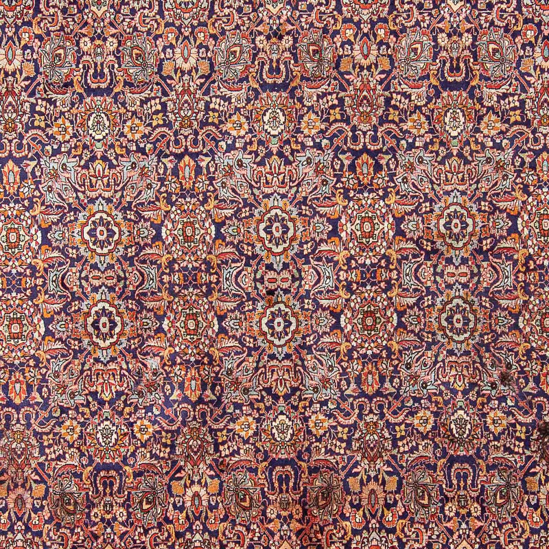Perzisch tapijt - Bijar - 385 x 300 cm - donkerblauw