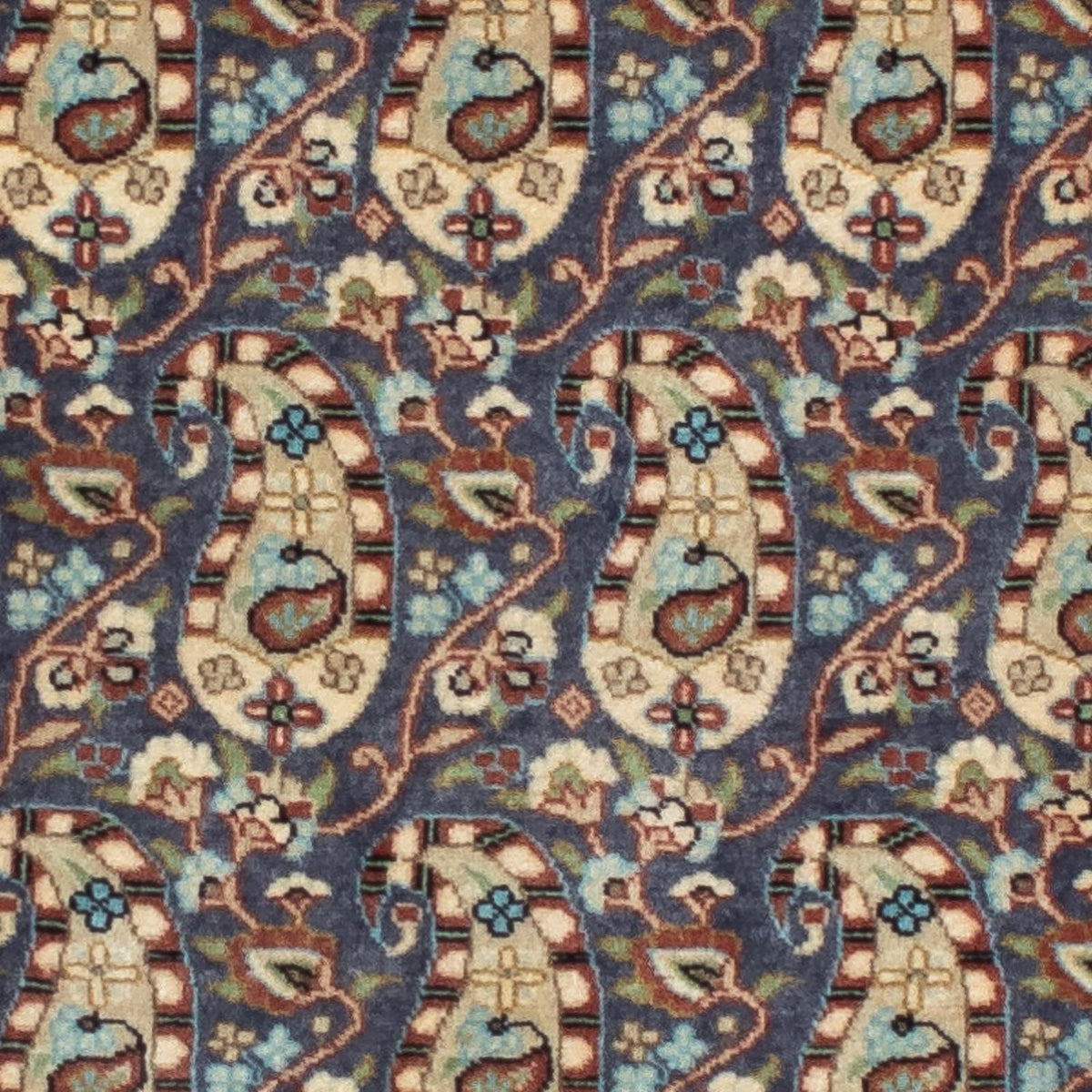 Loper Perzisch tapijt - Ghom - 153 x 54 cm - veelkleurig