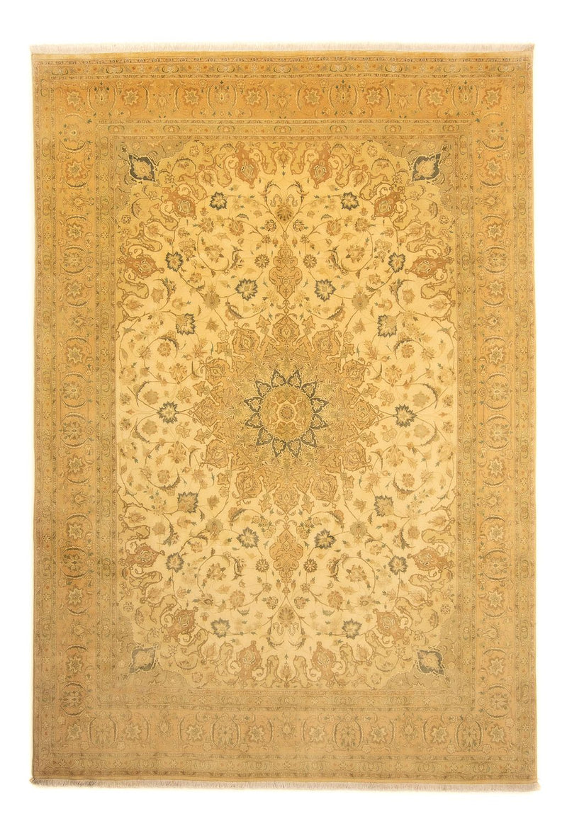Perzisch tapijt - Tabriz - Royal - 342 x 250 cm - goud