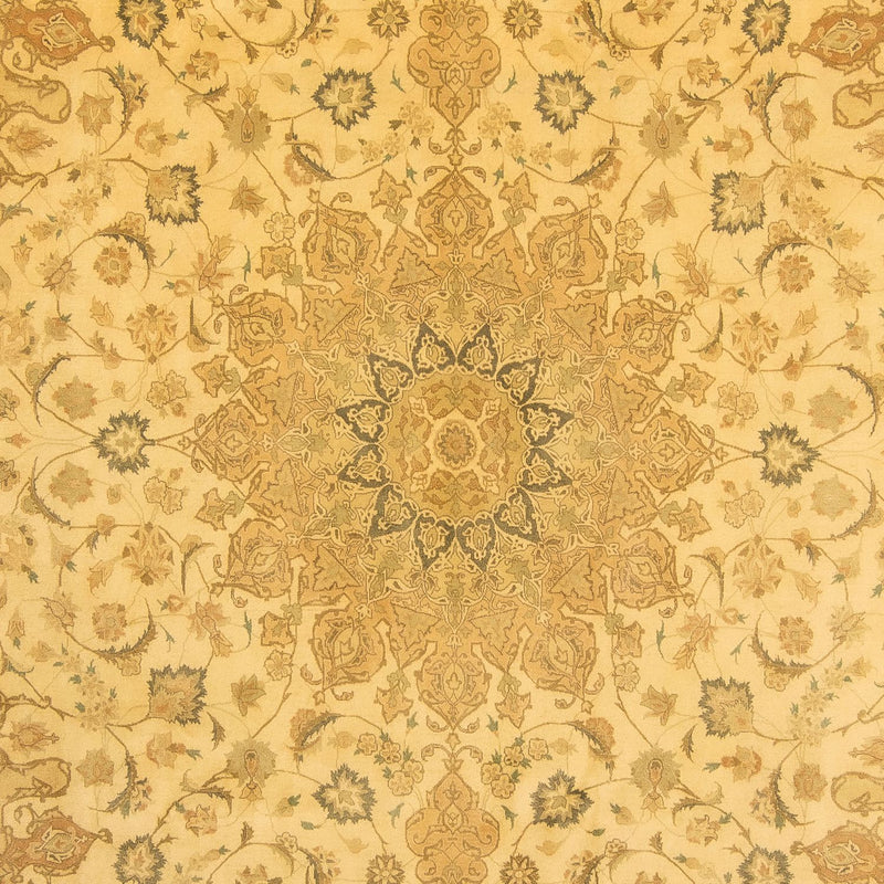 Perzisch tapijt - Tabriz - Royal - 342 x 250 cm - goud
