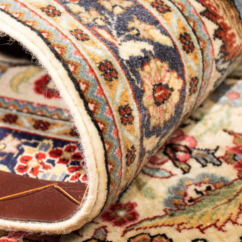 Loper Perzisch tapijt - Ghom - 265 x 70 cm - beige