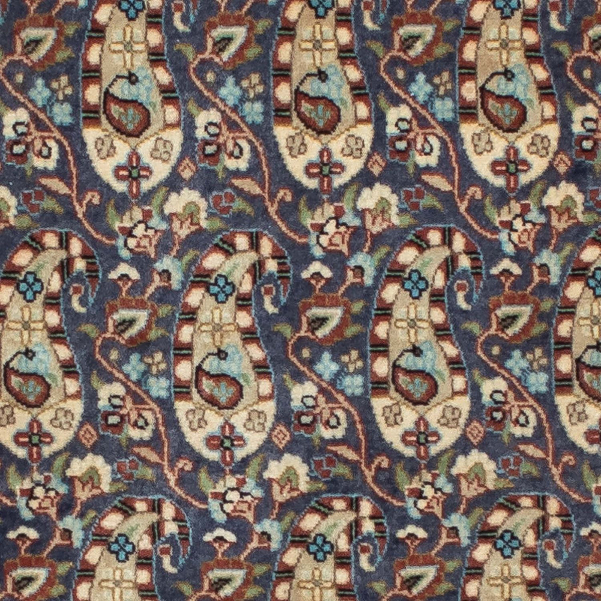 Loper Perzisch tapijt - Ghom - 156 x 54 cm - veelkleurig