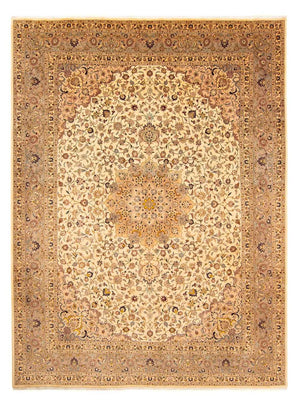 Perzisch tapijt - Tabriz - 377 x 298 cm - lichtbruin