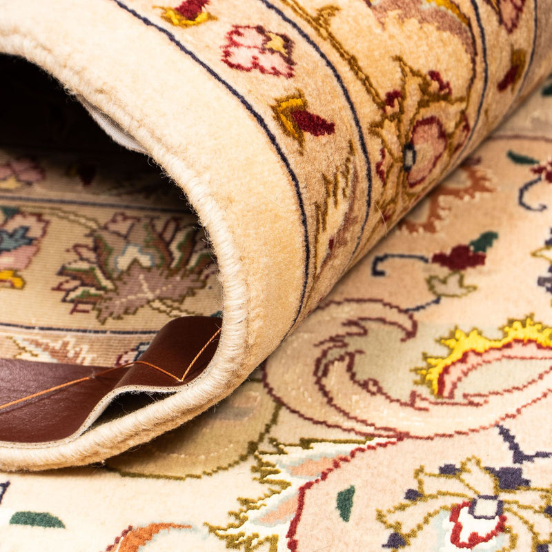 Perzisch tapijt - Tabriz - 377 x 298 cm - lichtbruin