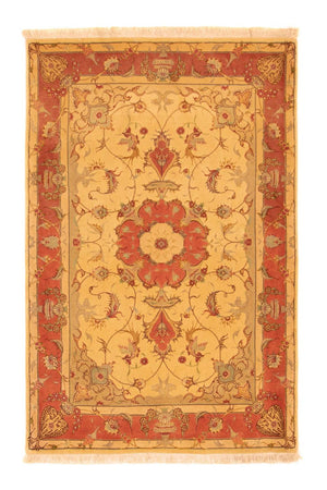 Perzisch tapijt - Tabriz - Royal - 155 x 100 cm - beige