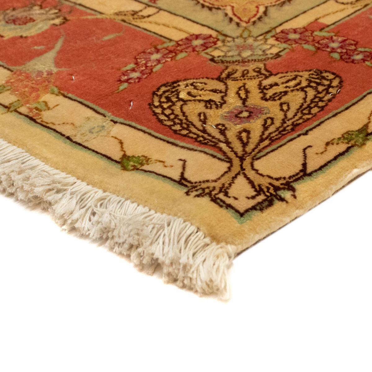 Perzisch tapijt - Tabriz - Royal - 155 x 100 cm - beige