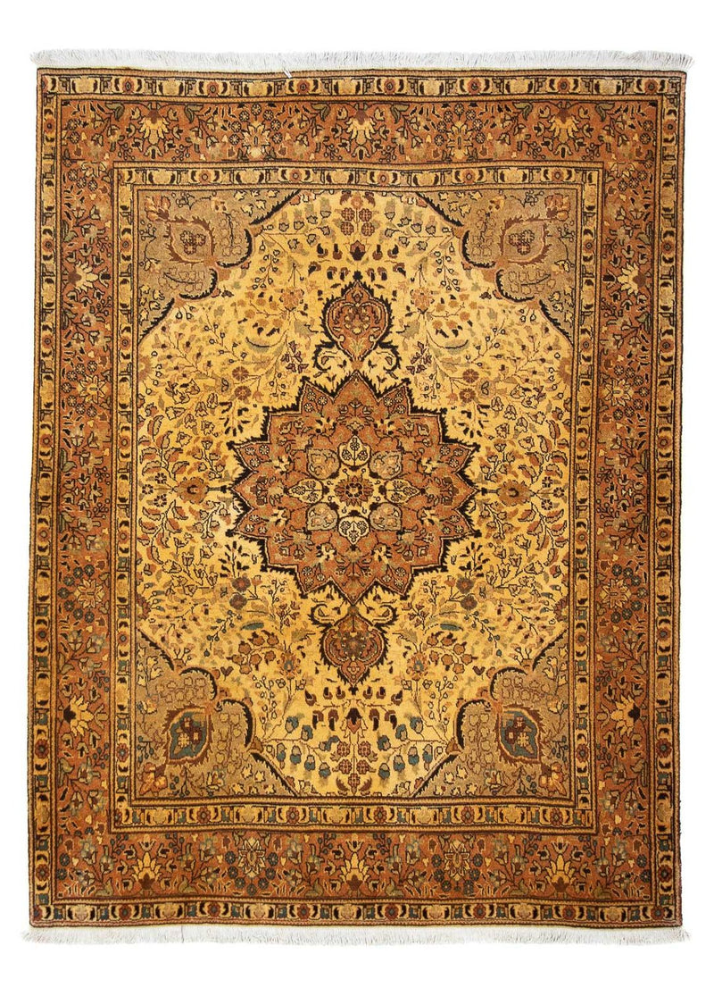 Perzisch tapijt - Tabriz - 205 x 154 cm - bruin