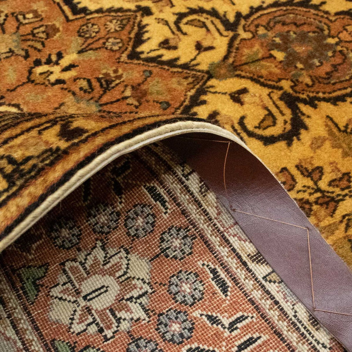 Perzisch tapijt - Tabriz - 205 x 154 cm - bruin