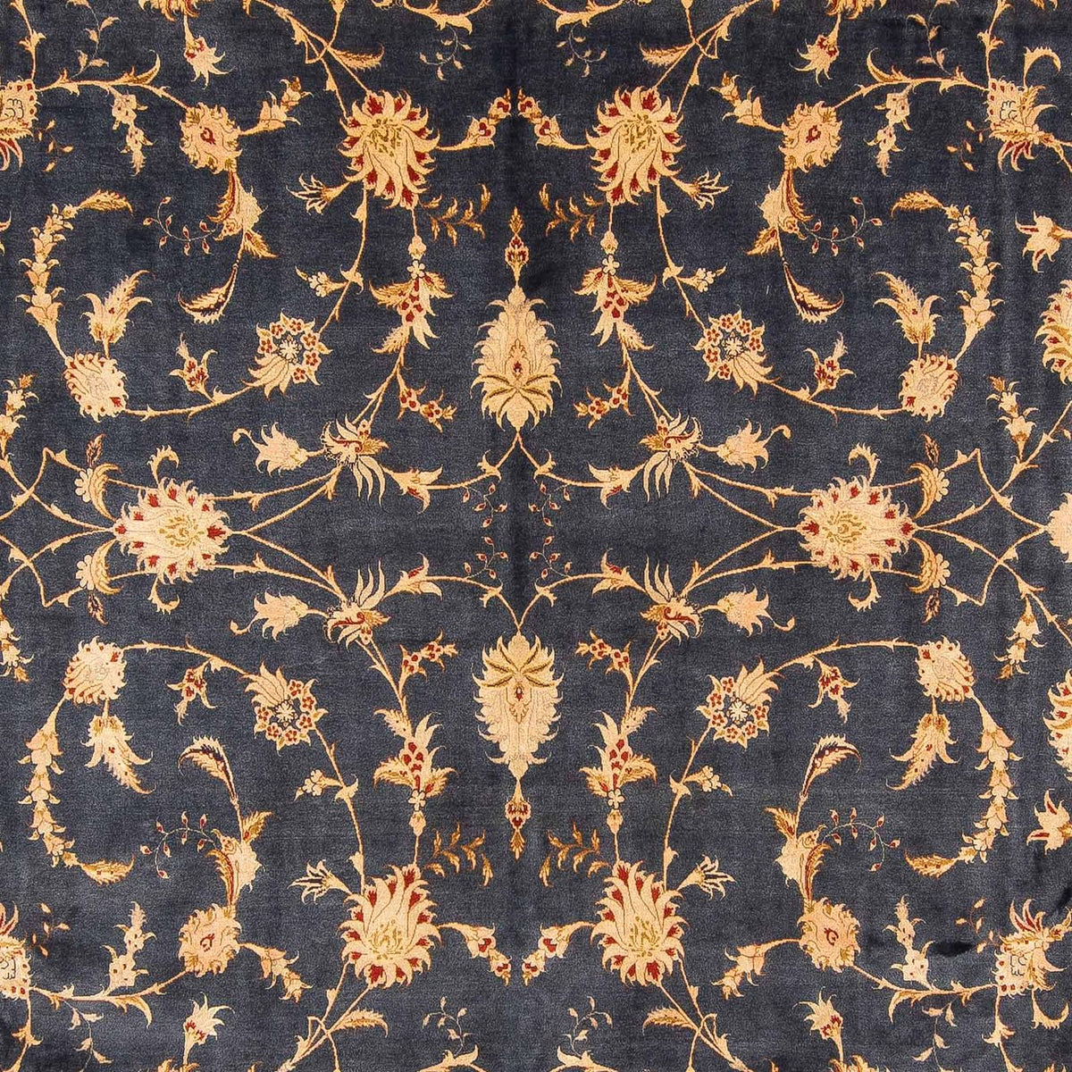 Perzisch tapijt - Tabriz - Royal - 415 x 298 cm - donkerblauw