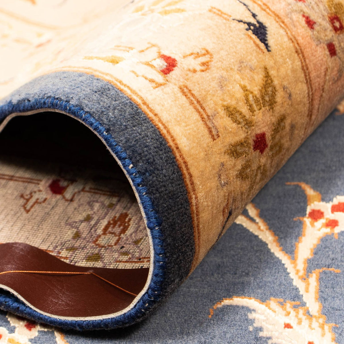 Perzisch tapijt - Tabriz - Royal - 415 x 298 cm - donkerblauw