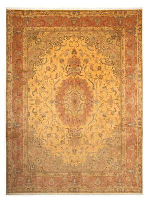 Perzisch tapijt - Tabriz - Royal - 398 x 306 cm - goud