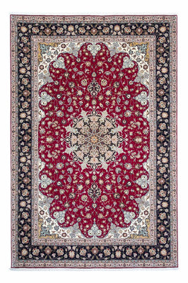 Perzisch tapijt - Tabriz - Royal - 307 x 204 cm - donkerrood