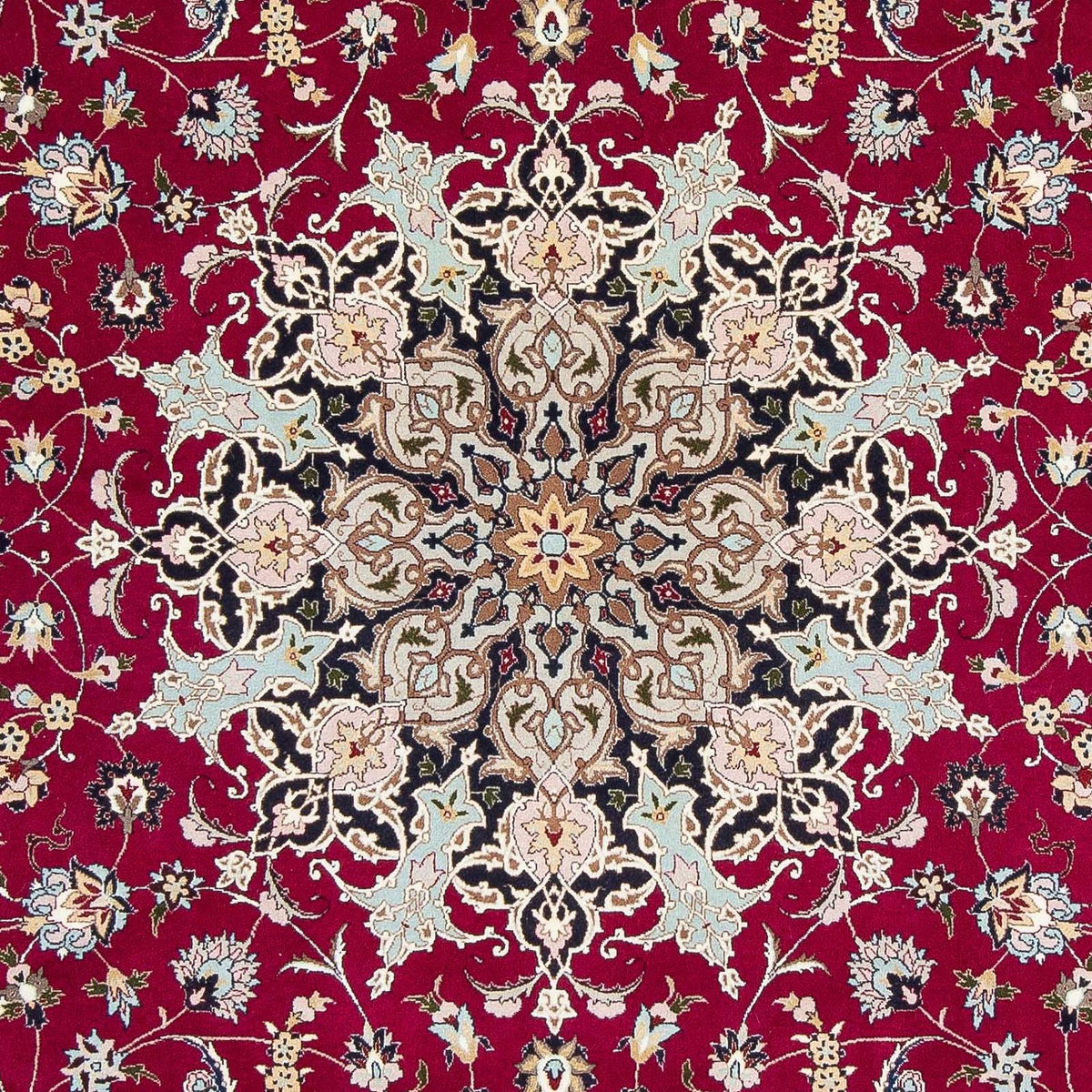 Perzisch tapijt - Tabriz - Royal - 307 x 204 cm - donkerrood