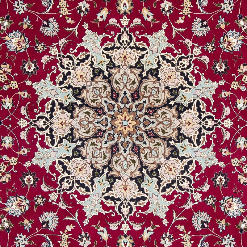 Perzisch tapijt - Tabriz - Royal - 307 x 204 cm - donkerrood