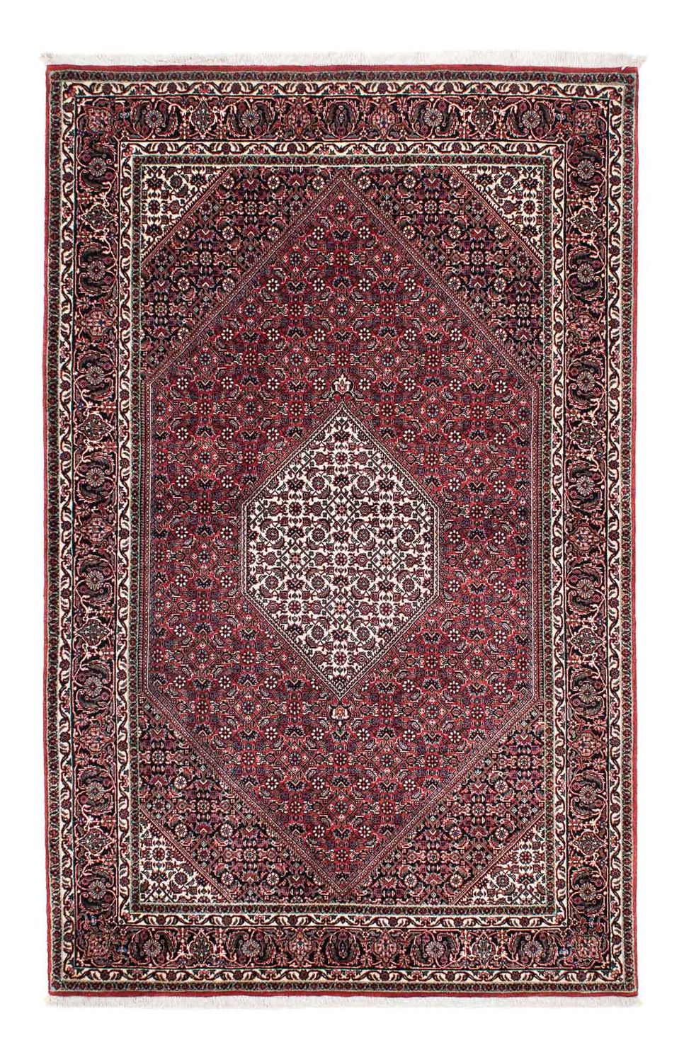 Perzisch tapijt - Bijar - 217 x 131 cm - rood
