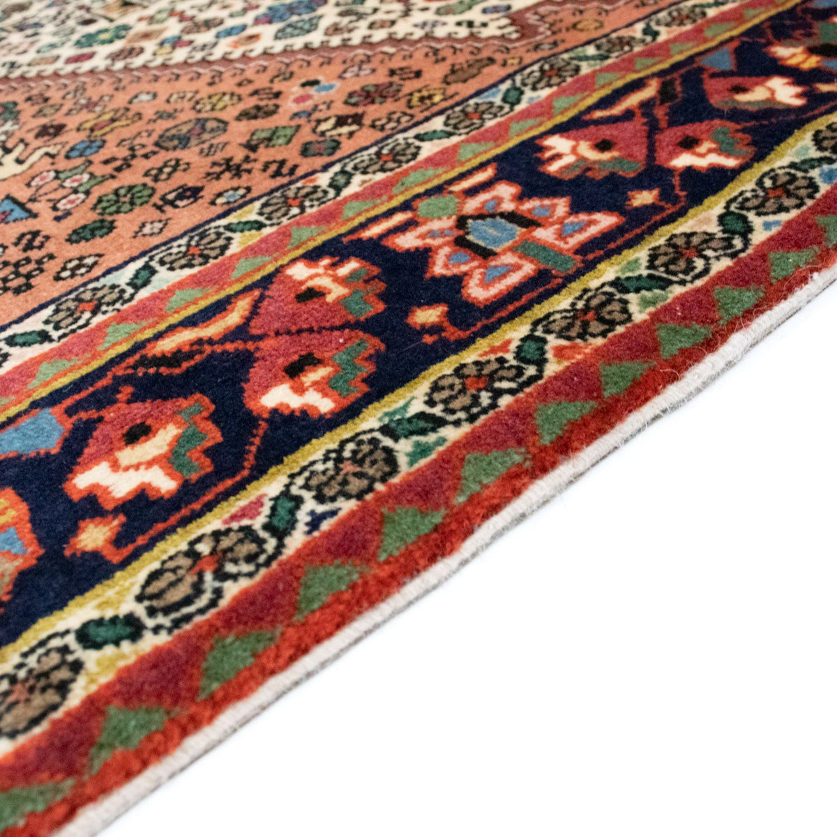 Perzisch Tapijt - Nomadisch - 193 x 149 cm - beige