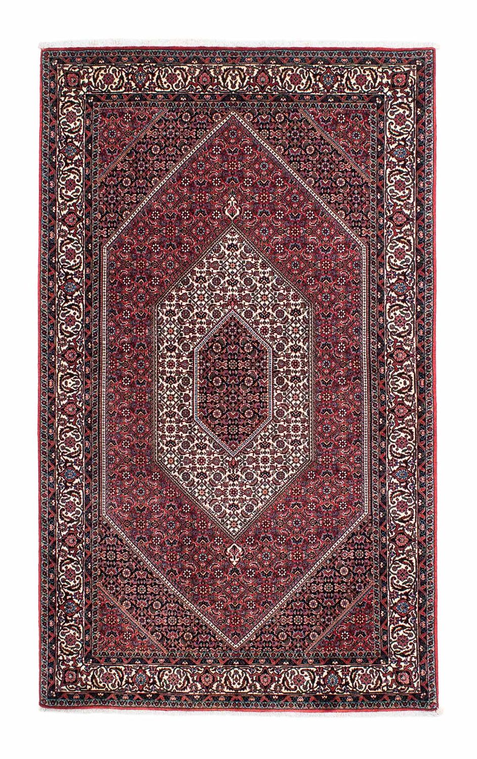 Perzisch tapijt - Bijar - 220 x 134 cm - licht rood