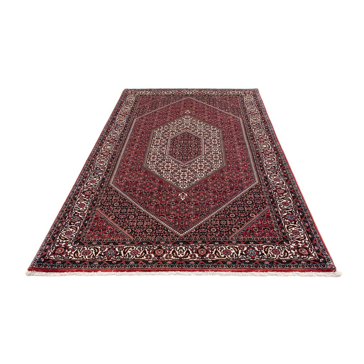 Perzisch tapijt - Bijar - 220 x 134 cm - licht rood