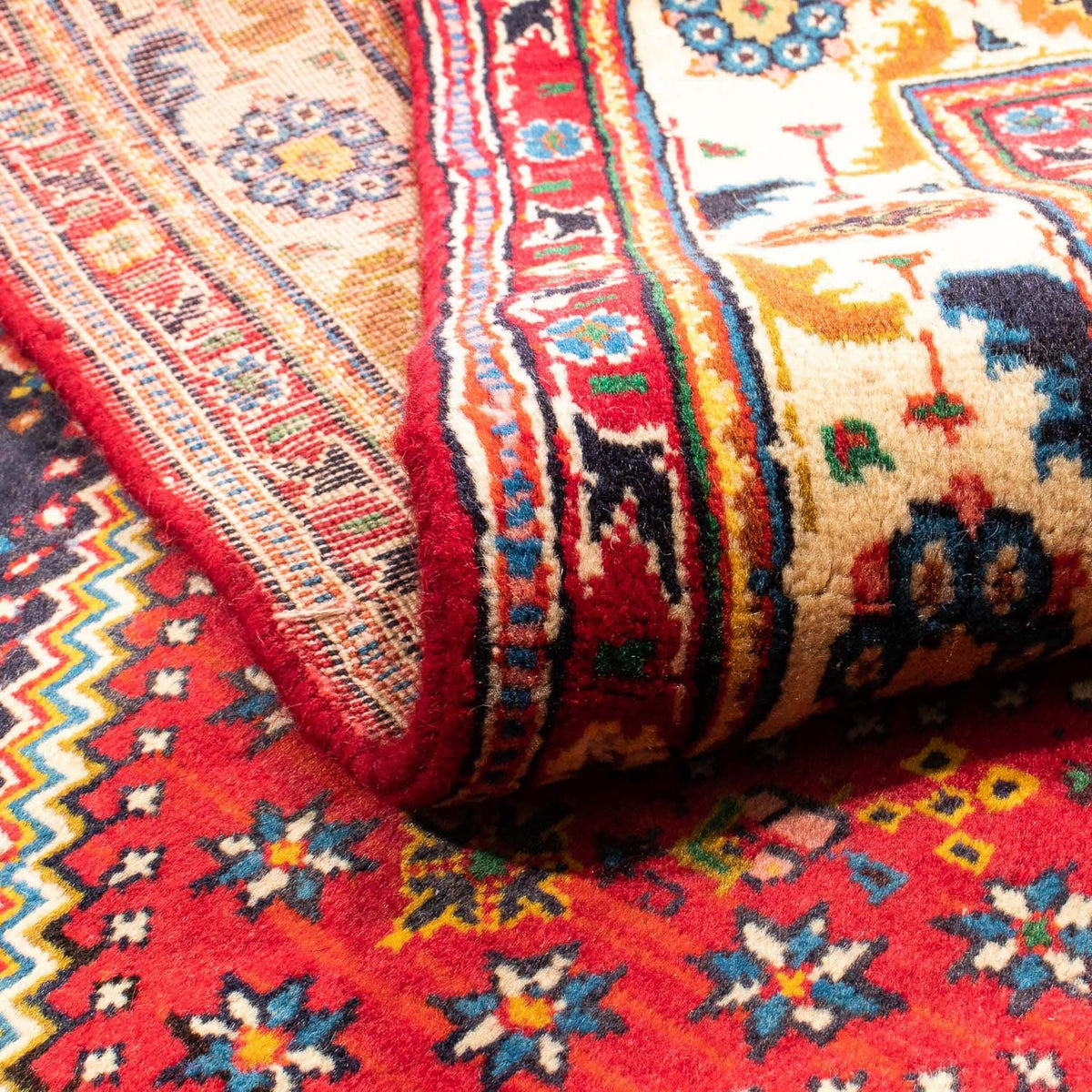 Perzisch Tapijt - Nomadisch - 170 x 122 cm - rood