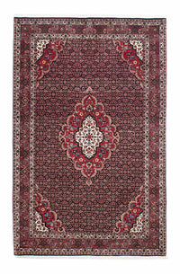 Perzisch tapijt - Bijar - 214 x 133 cm - rood