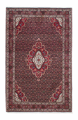 Perzisch tapijt - Bijar - 214 x 133 cm - rood