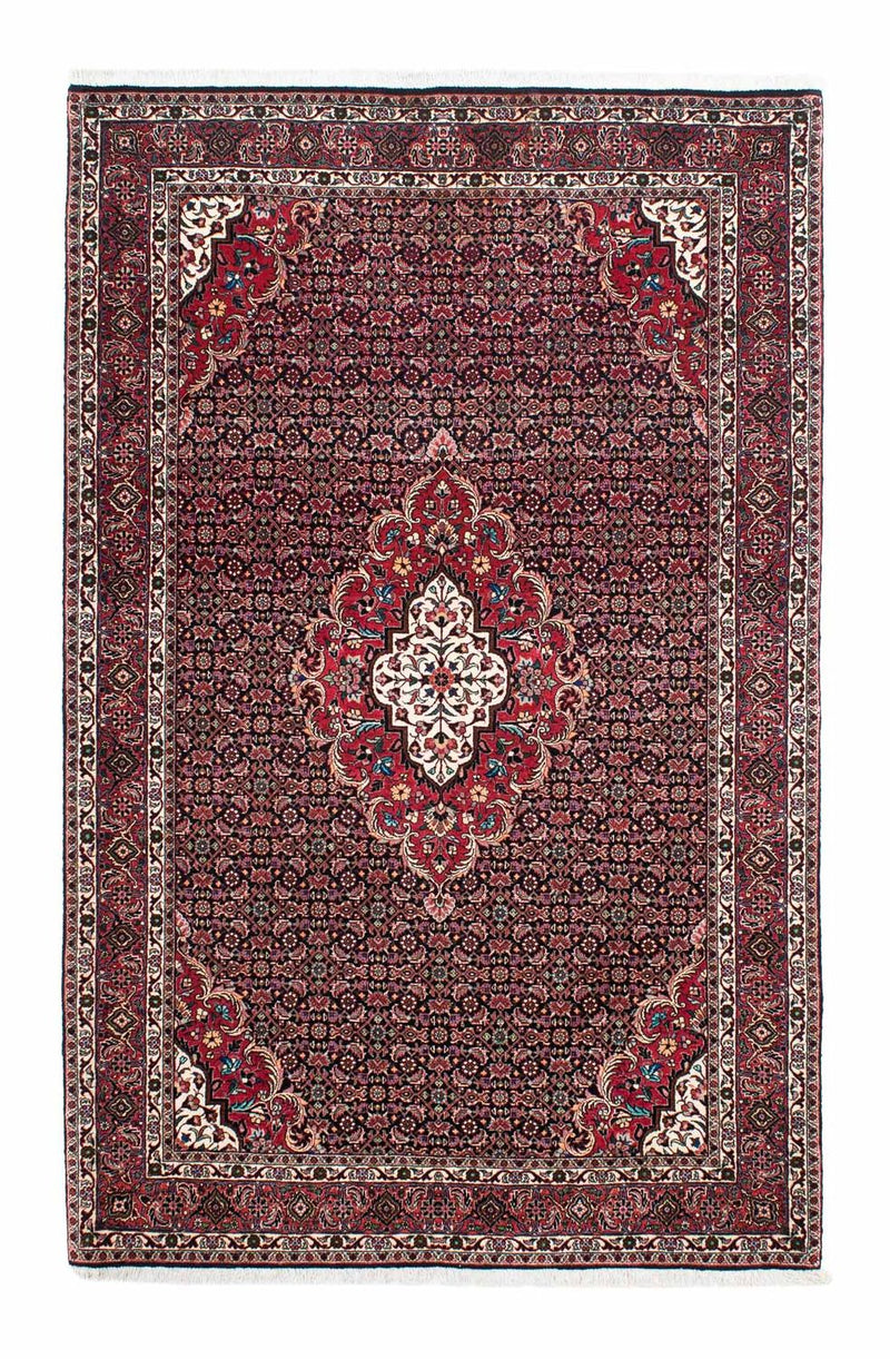 Perzisch tapijt - Bijar - 214 x 133 cm - rood