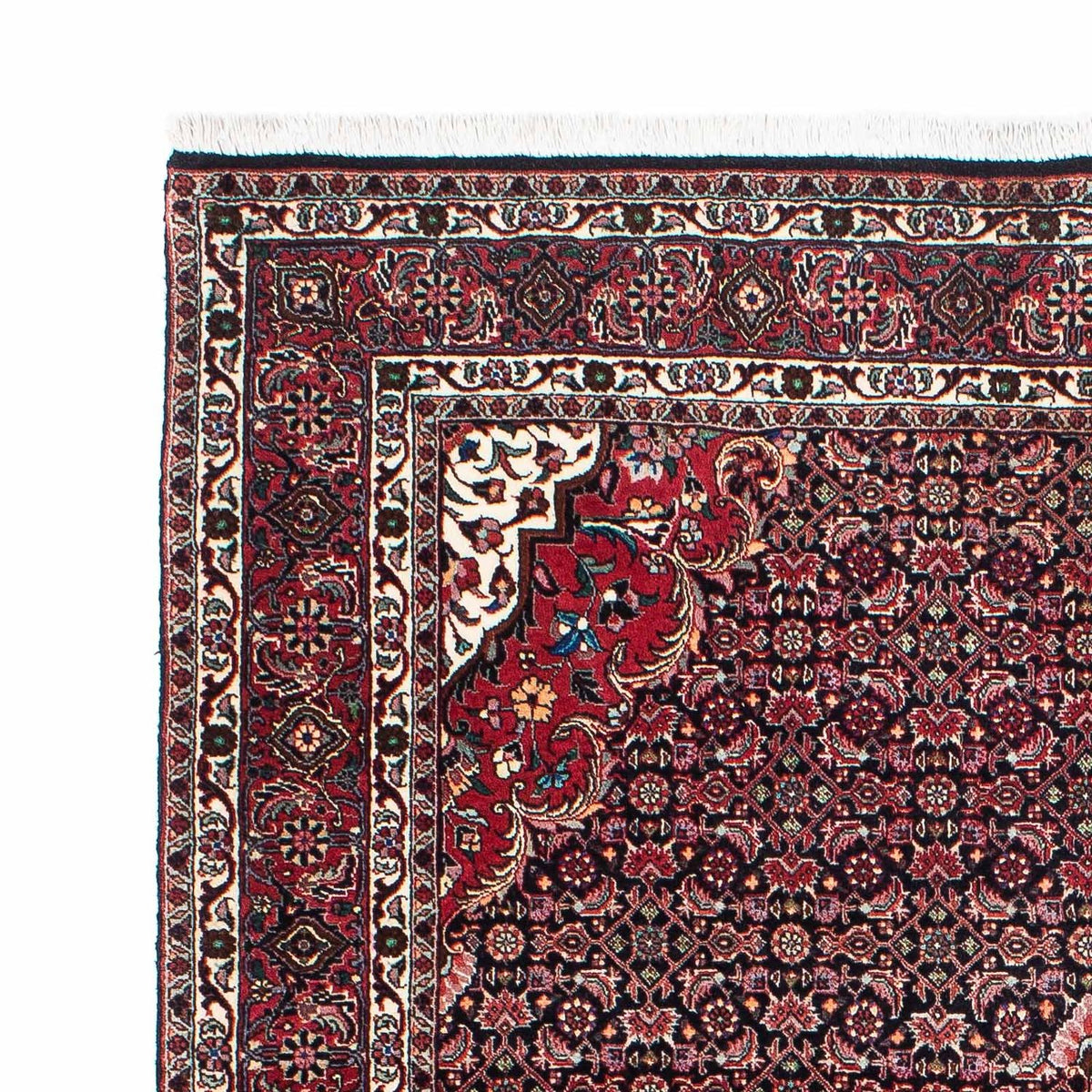 Perzisch tapijt - Bijar - 214 x 133 cm - rood