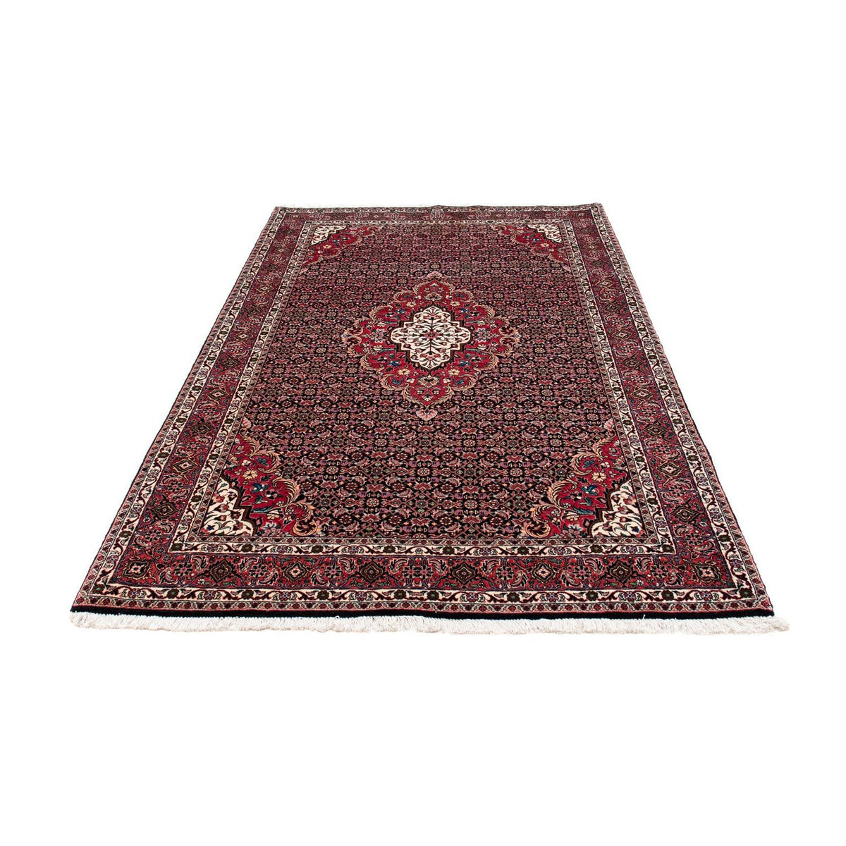 Perzisch tapijt - Bijar - 214 x 133 cm - rood