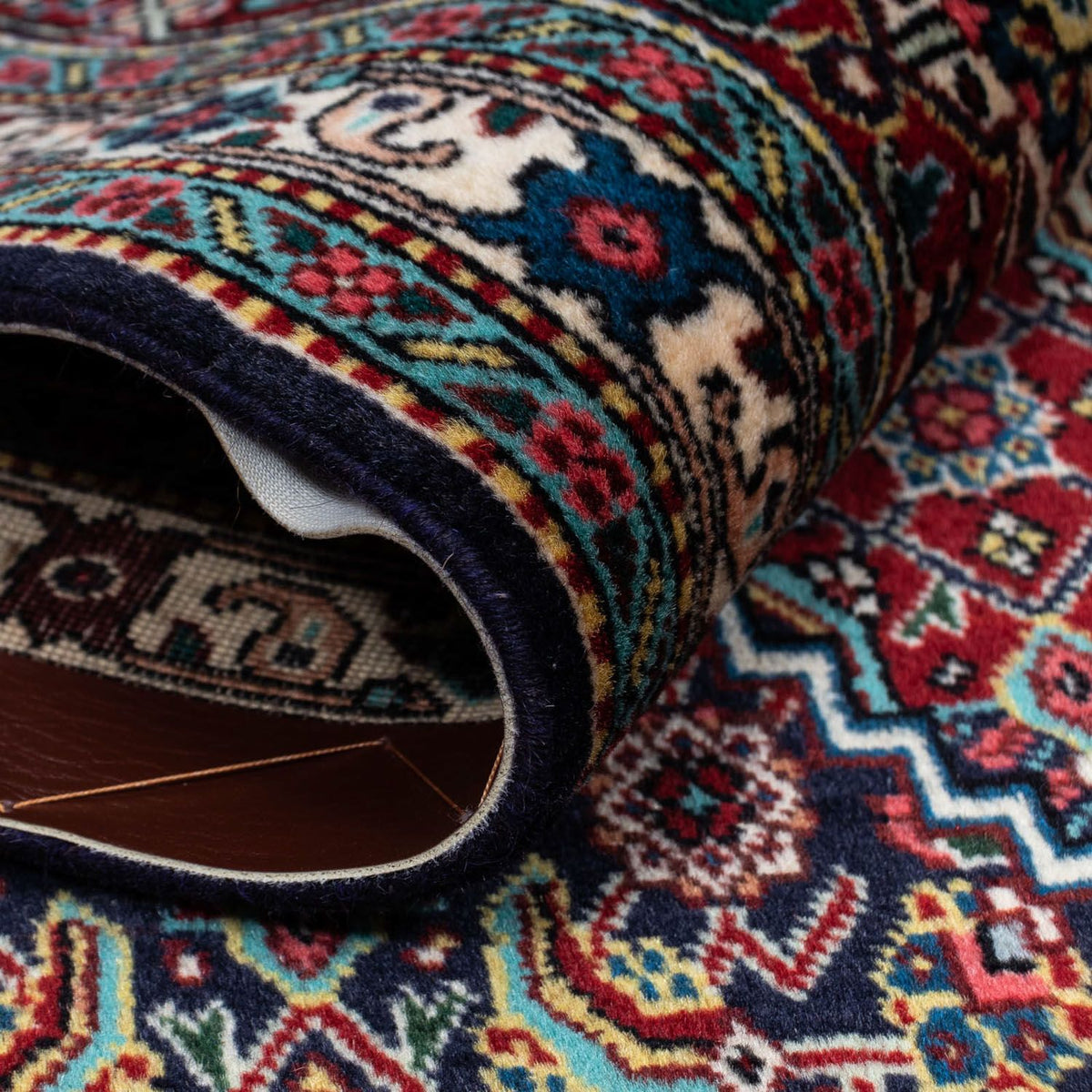 Perzisch tapijt - Tabriz - Royal - 300 x 197 cm - donkerblauw