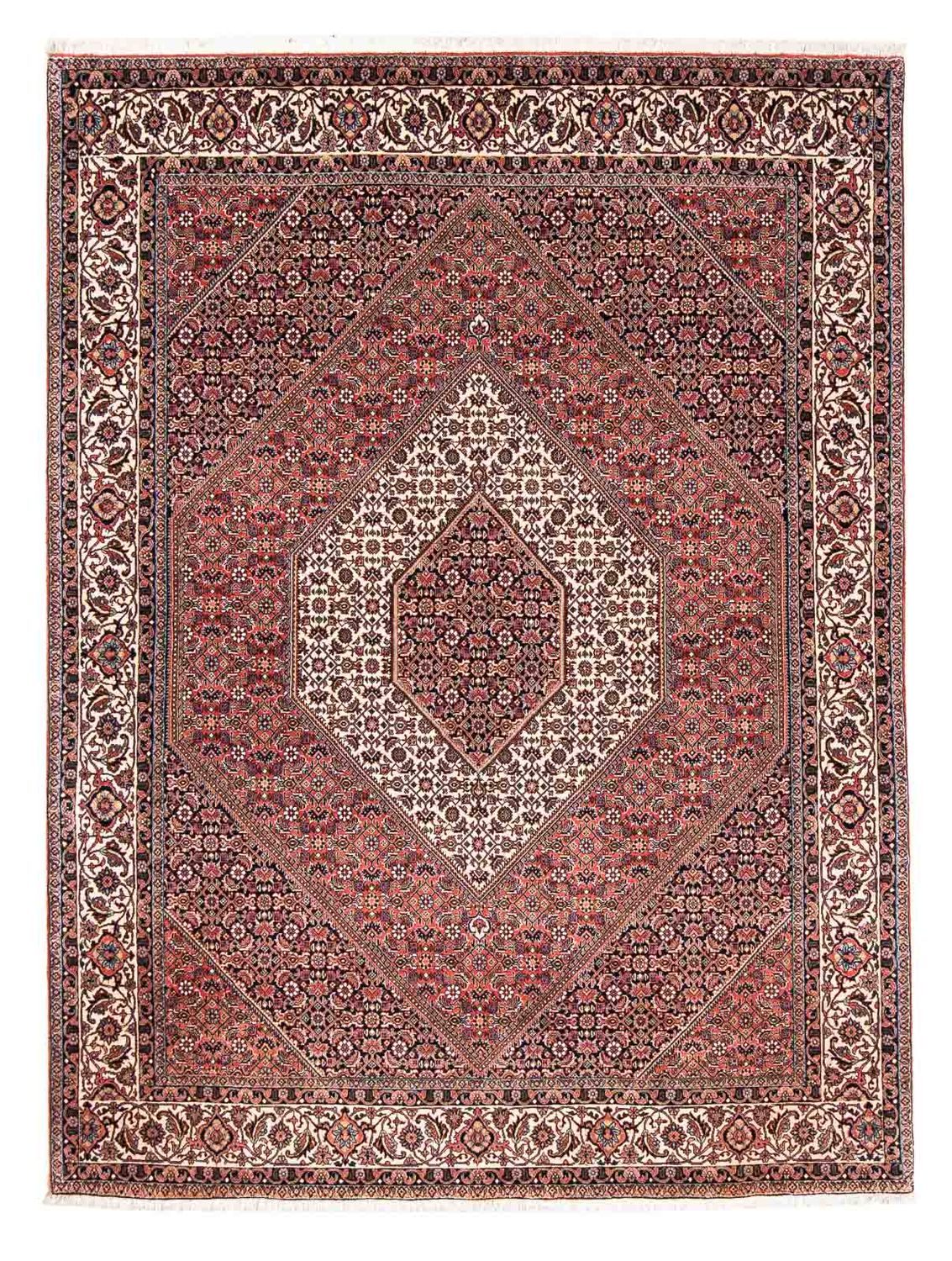 Perzisch tapijt - Bijar - 227 x 171 cm - licht rood