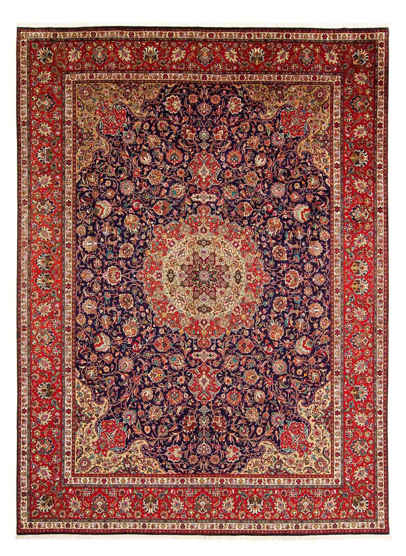 Perzisch tapijt - Tabriz - 395 x 297 cm - licht rood