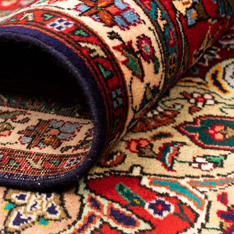 Perzisch tapijt - Tabriz - 395 x 297 cm - licht rood