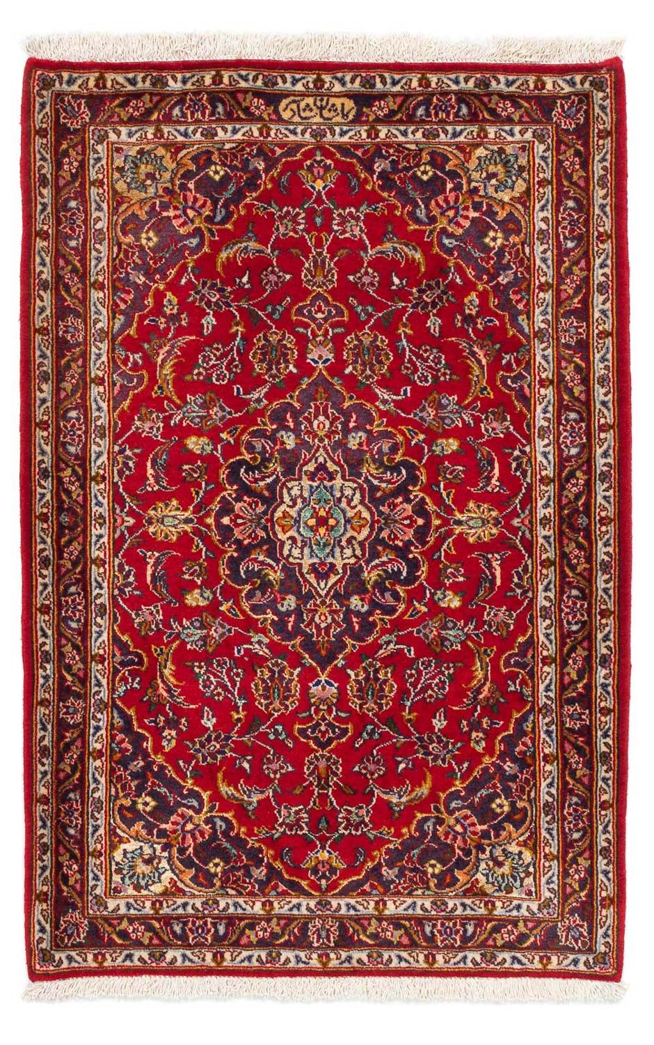 Perzisch tapijt - Keshan - 120 x 78 cm - rood