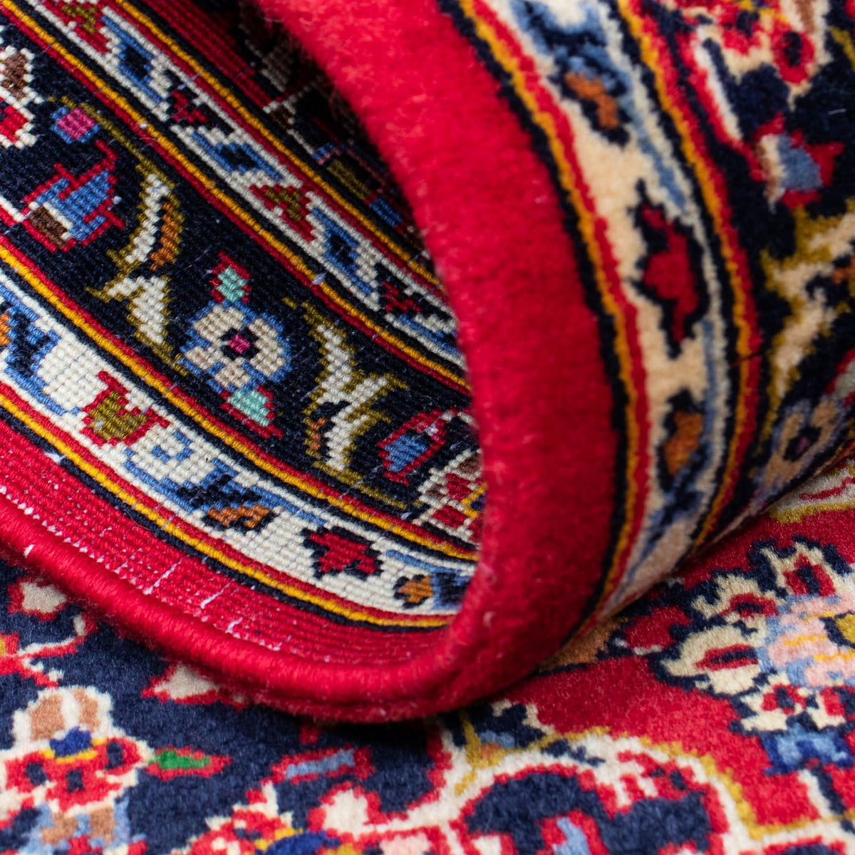 Perzisch tapijt - Keshan - 126 x 70 cm - donkerrood