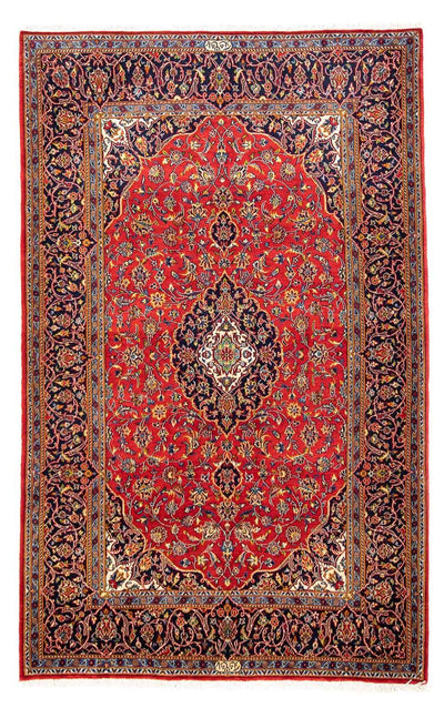 Kashan Tapijt 150x230cm - Perzisch tapijt - rood