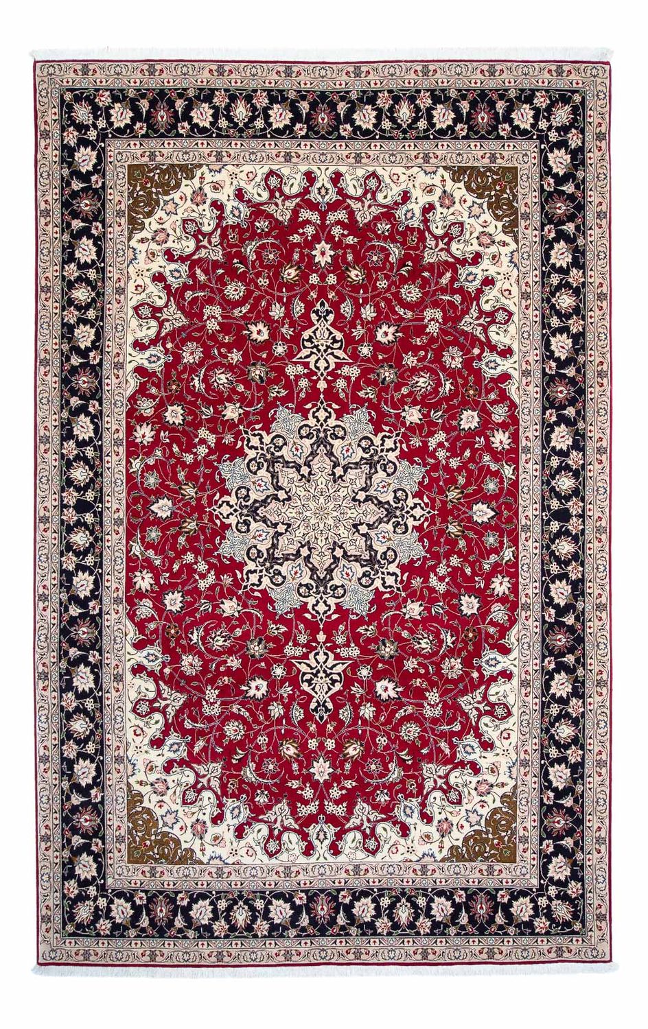 Perzisch tapijt - Tabriz - Royal - 318 x 205 cm - donkerrood