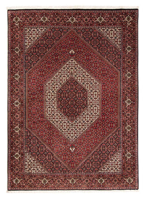Perzisch tapijt - Bijar - 238 x 175 cm - donkerrood