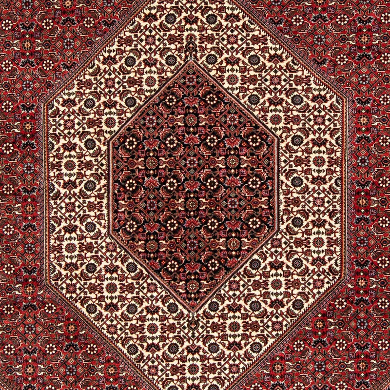 Perzisch tapijt - Bijar - 238 x 175 cm - donkerrood