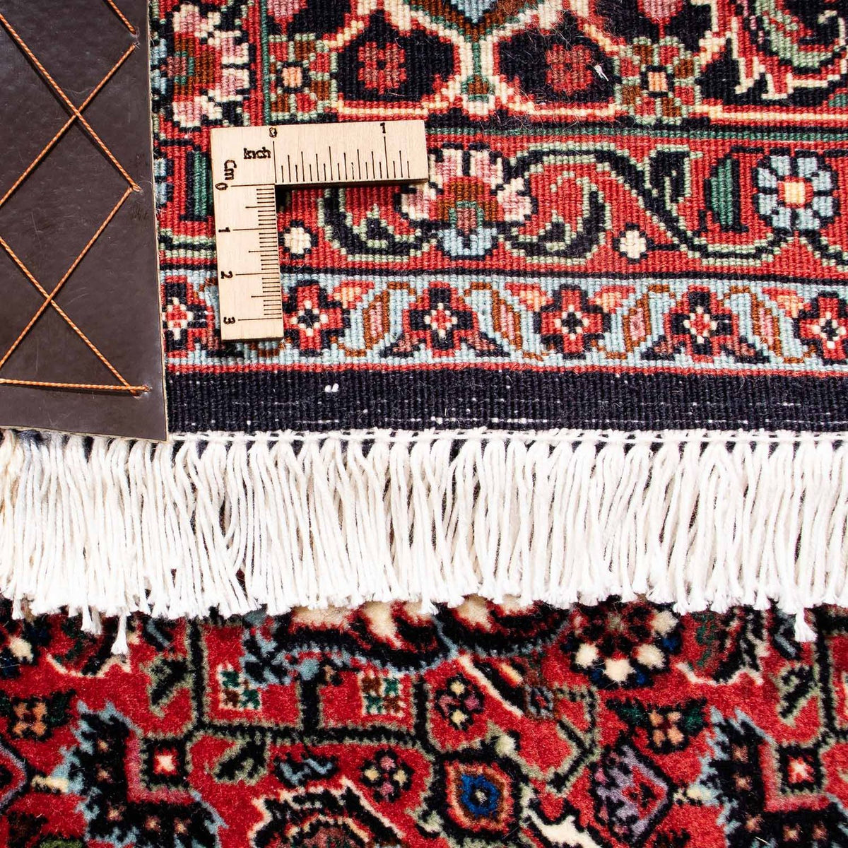 Perzisch tapijt - Bijar - 238 x 175 cm - donkerrood