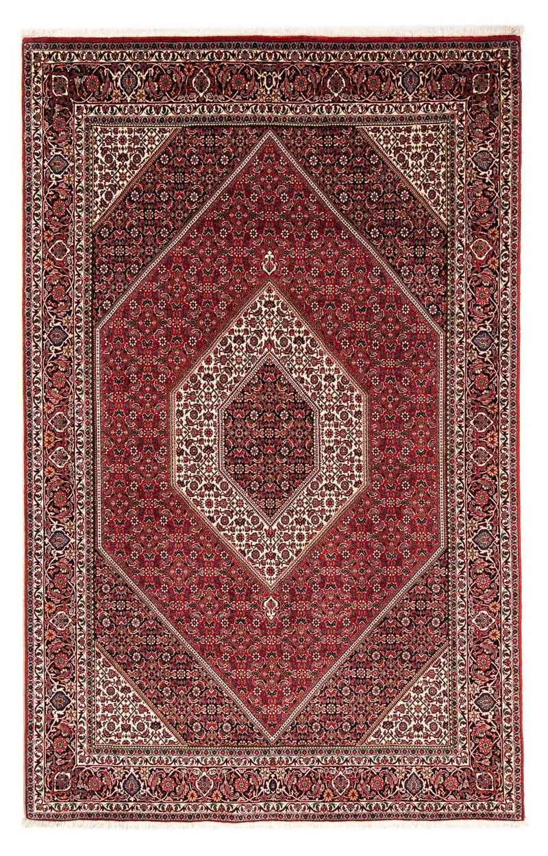 Perzisch tapijt - Bijar - 246 x 170 cm - donkerrood